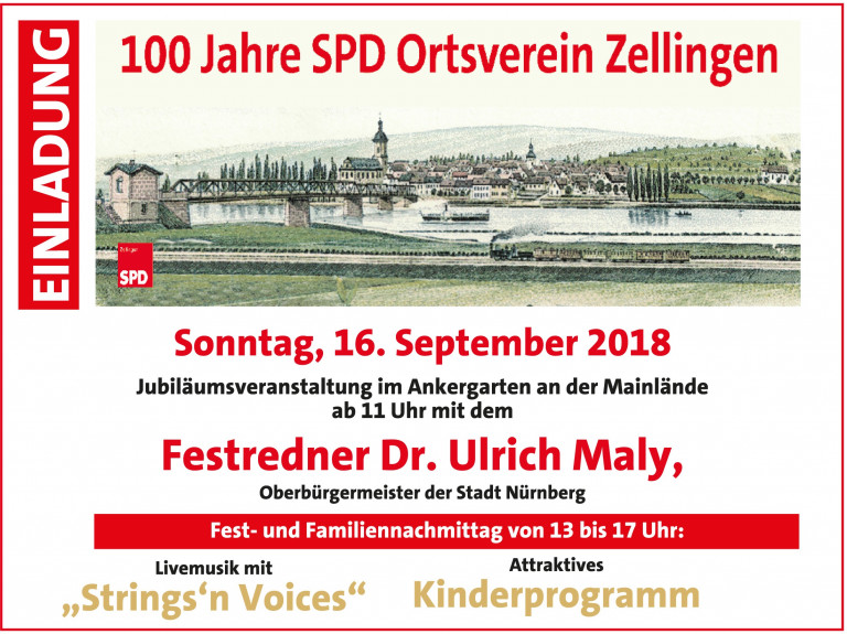 100 Jahre SPD Ortsverein Zellingen
